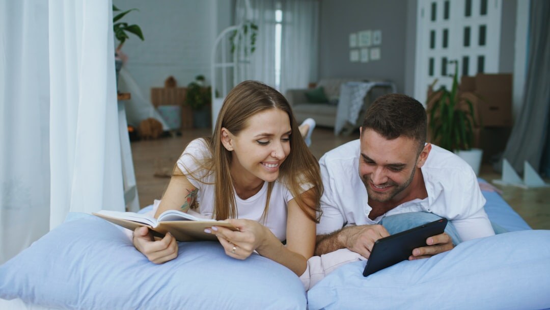 couple discussing finances at home